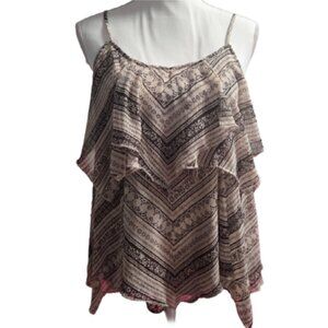 MAURICES Y2K Flowy Tank Top